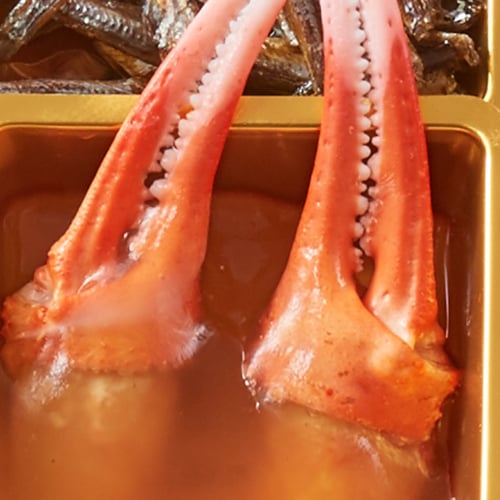 北海道産紅ずわい蟹煮こごり